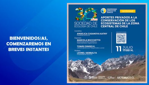 VER VIDEO – Webinar “Aportes privados a la conservación de los ecosistemas de la Zona Central de Chile”